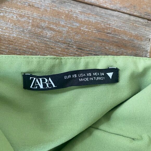 Zara Bustier Top Key Lime Green - Picture 5 of 7